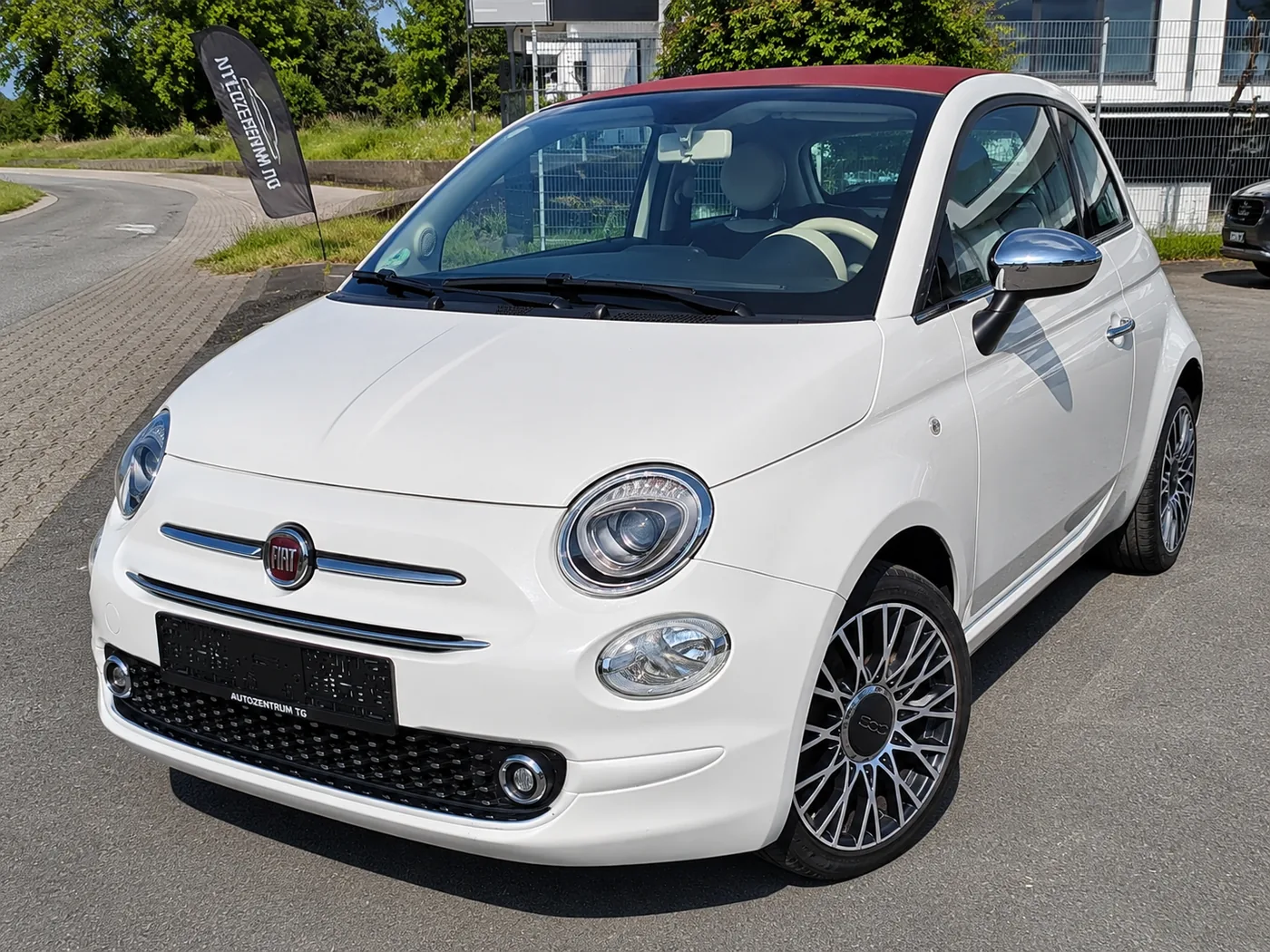 Fiat 500 Cabrio Gebrauchtwagen bei Autozentrum TG in Kierspe